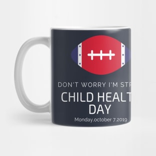 child health day,i m strong Mug